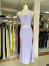 MADEBEN Two Piece Set of Crop Tops and Fitted Flare Skirts